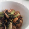 おかゆとおから's cooksnap of when they made 鶏肉と青梗菜のオイマヨ炒め.