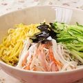 にゃんぷいぷい's cooksnap of when they made 冷やし中華みたいな…のっけ丼☆.
