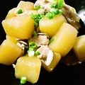michiyo36's cooksnap of when they made 大根と豚肉の煮物.
