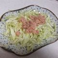 きらり流れ星's cooksnap of when they made ☆簡単☆春キャベツとツナのやみつきサラダ.