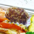 えるえる２８６'s cooksnap of when they made お弁当に♪ぽんチーズハンバーグ♪.