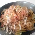 papikun's cooksnap of when they made ソース焼きうどん.