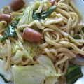 ちゃまさん☆'s cooksnap of when they made 柚子コショウで焼きうどん.