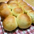 なつあつママ's cooksnap of when they made さつまいものふわふわ＊ちぎりパン.