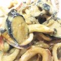 ｙｕｋｉｍａｒｕｔｉ's cooksnap of when they made イカとナスのこってり味噌炒め.