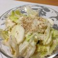 かな☆'s cooksnap of when they made カブとレタスの梅ゴマヨサラダ♪.
