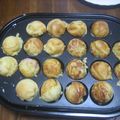 ほくみん's cooksnap of when they made 親子ランチ♪たこ焼き器で一口色々ドッグ♪.