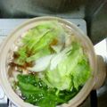 かっちゃん3642's cooksnap of when they made これは意外☆　レタス鍋.