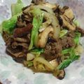すい～つmama's cooksnap of when they made 楽ちん♪牛肉とキャベツのウェイパー炒め♫.