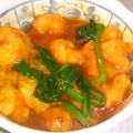 ＊Spoon＊'s cooksnap of when they made 三色炒めのエビチリ風味.