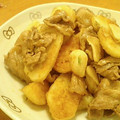 青空の月さま's cooksnap of when they made 長芋と豚肉のサクッふわ炒め.