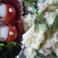 ゅらりン's cooksnap of when they made キャラ弁☆ぷちサンタクロース♫.