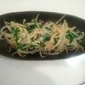 Nazu_Moon's cooksnap of when they made サラダ代わりにもやしとニラのナムル.
