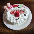 ゆうなっつママ's cooksnap of when they made サンタさんのクリスマスケーキ.