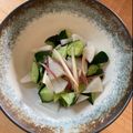 みるく茶's cooksnap of when they made 大根とキュウリと茗荷のサラダ.