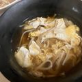 papikun's cooksnap of when they made 卵とじうどん.