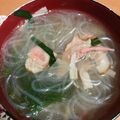 クック49L4Ho☆'s cooksnap of when they made 春雨とベーコンのコンソメスープ.