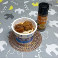 まこさんど's cooksnap of when they made ヨーグルトに､かりんとう♪.