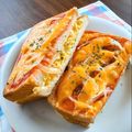 ponnko's cooksnap of when they made コメダ風♥♡スクランブルエッグトースト.