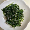 ココハナミコ☆'s cooksnap of when they made ほうれん草としらすの簡単おひたしナムル風.