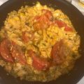 miiiiitomo's cooksnap of when they made ふわっとろ♪トマト&卵でメインに♡.