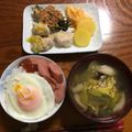 Ruriluru's cooksnap of when they made レタスとたまごのスープ　簡単　おいしい.