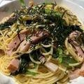 aimi941226's cooksnap of when they made ☆和風パスタ☆めんつゆ＆バター味♬.