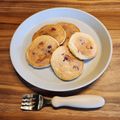 麻's cooksnap of when they made バナナと豆腐でもちもち♡パンケーキ.