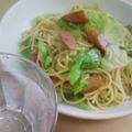 siokixyabetu's cooksnap of when they made 春キャベツで速攻ヘルシー☆簡単パスタ.