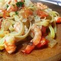 inowe's cooksnap of when they made 海老のトマトソーススパゲッティー.
