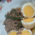 kacchan15's cooksnap of when they made ゆで卵と挽肉の甘辛煮.
