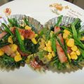 びんび❤'s cooksnap of when they made ホウレン草・ベーコン・コーンの塩味炒め.