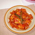 牛くん's cooksnap of when they made とうふとたまねぎのチリソース炒め.