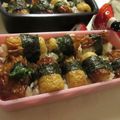 miyuki12's cooksnap of when they made ゴマ香る焼きちくわの棒寿司風☆.