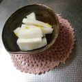 セルフィーユママ's cooksnap of when they made 寿司酢で柚子大根.