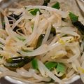 ヨシヨッシー's cooksnap of when they made わかめともやしのポン酢和え.