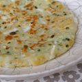 ピンクのたまご's cooksnap of when they made もっちもちのじゃが芋ねぎチヂミ.