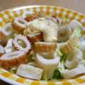 ハロゲン's cooksnap of when they made 簡単！もぐもぐキャベツとちくわのサラダ★.