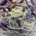 ゆう★、's cooksnap of when they made ●きのこ和風パスタ●.