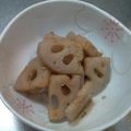 みおぶーちゃん's cooksnap of when they made 割烹白だし☆れんこんの炒り煮.