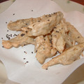 iqz's cooksnap of when they made ごぼうがおいしい！磯じゃこのごぼう揚げ.