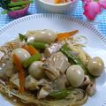 ママフィオ's cooksnap of when they made かた焼きそば？あんかけ「両面黄」.