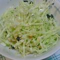 ゆきにゃん太's cooksnap of when they made キャベツのサラダ☆松茸風味ドレッシング.
