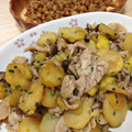 はりゃりゃ's cooksnap of when they made さつまいもと豚肉の甘辛炒め☆.