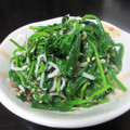 おつね's cooksnap of when they made しらすとほうれん草の胡麻醤油和え.