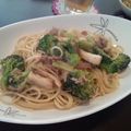 みぇち's cooksnap of when they made 美人ママへ♪ブロッコリーとツナのパスタ.