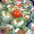 るびにゃん's cooksnap of when they made 生ハムチーズりんごの生春巻き.