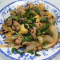 はや氏's cooksnap of when they made 和風な？！ニラ肉炒め♪.