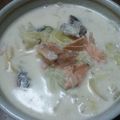 鷹槻れん's cooksnap of when they made 秋鮭の石狩ミルクスープ★ノンオイル.