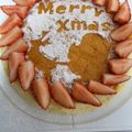 ウリんぼ's cooksnap of when they made しっとりしゅわふわスフレチーズケーキ.